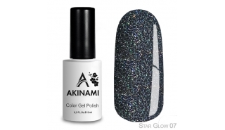  Akinami Color Gel Polish Star Glow - 07